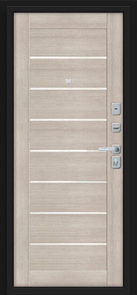 Товар Дверь Прайм/BChrome Almon/Cappuccino Melinga BR6166