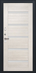 Дверь ДвериПРО Модель Л-49 СБ-1 (ст. белое, 16мм, Беленый дуб) DPRO228124 фото