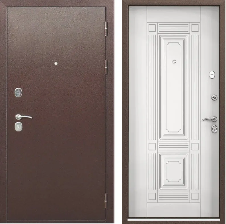 Фото Дверь Цербер 3К Стандарт Антик медь (Сменная Панель) DIS006422