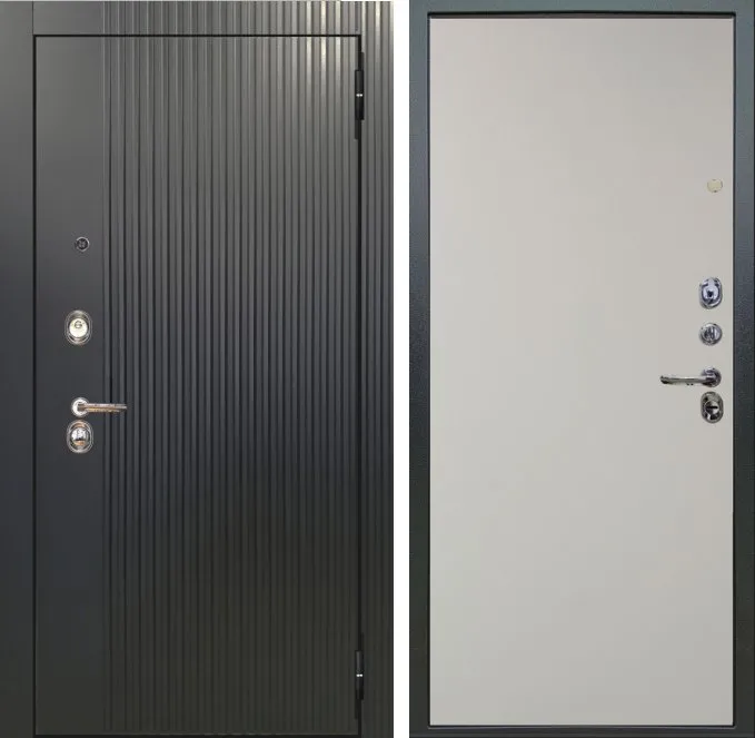 Фото Дверь Аргус ЛЮКС 3К Фрейда  Антик серебро DIS006864